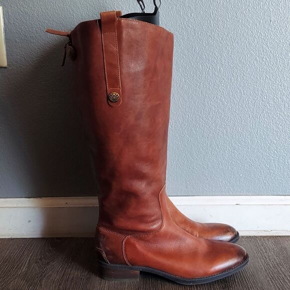 Sam Edelman Women's Penny 2 Classic Equestrian Boot Size 7.5 - Picture 1 of 14